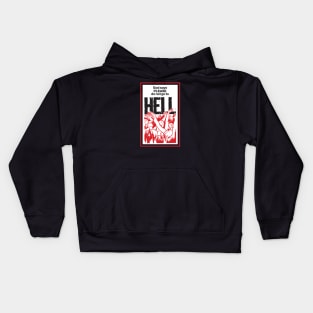 God Says Please Do Not Go To Hell - Dark Kids Hoodie